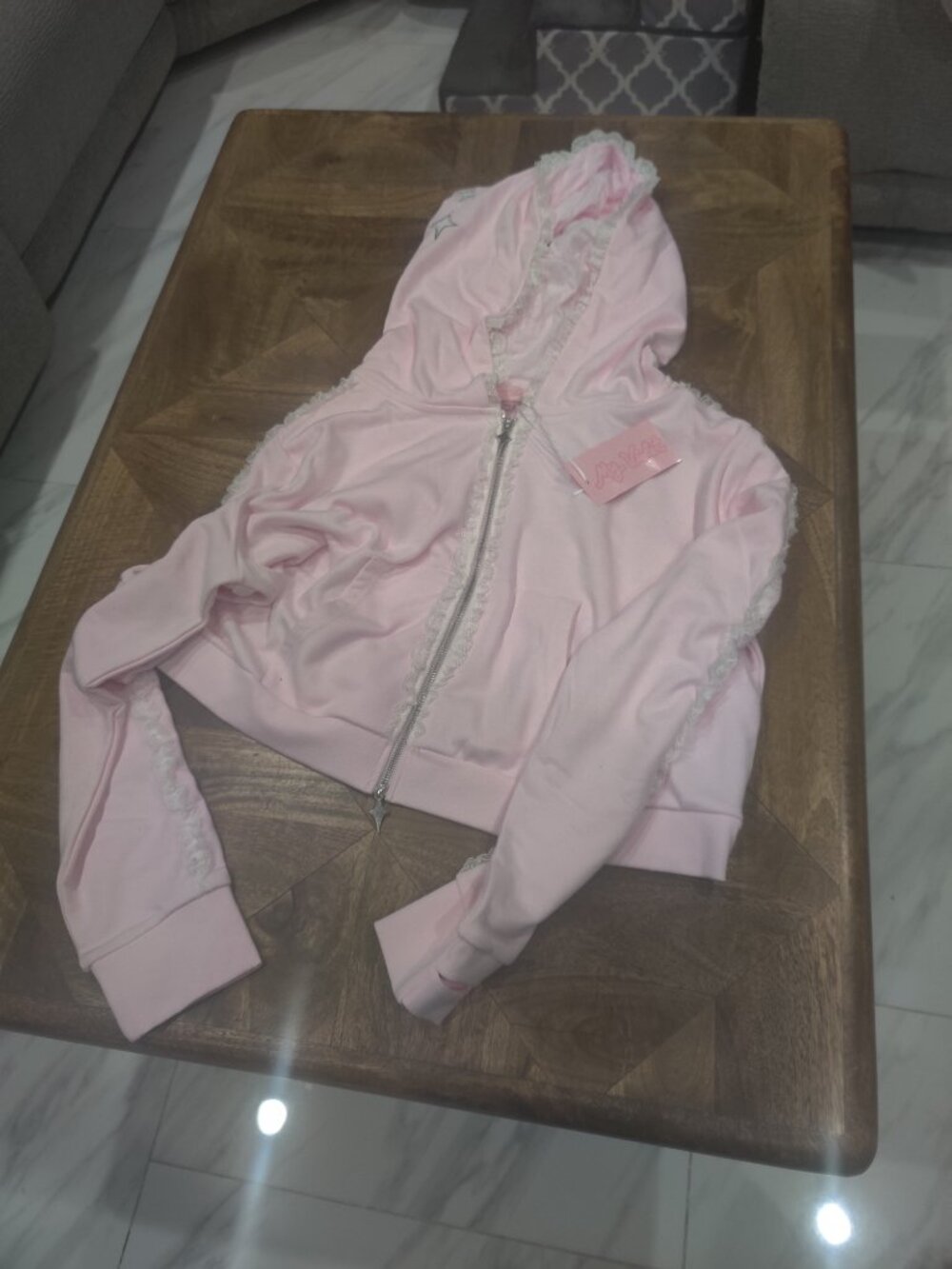 My Violet angel wings sweatshirt size 3xl New